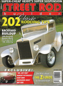 STREET ROD BUILDER 2005 OCT - HEIDT MUSTANG II IFS SUSPENSION, BODY DROP